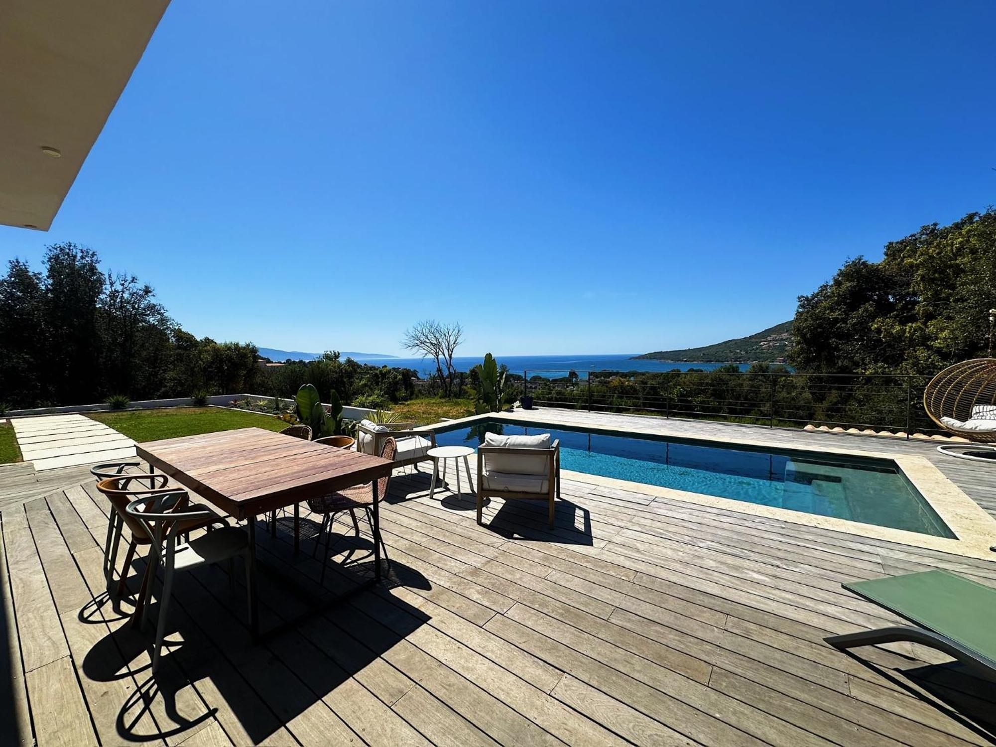 Villas De Standing Avec Magnifique Vue Mer Et Piscines Privees, Sagone แซโกน ภายนอก รูปภาพ