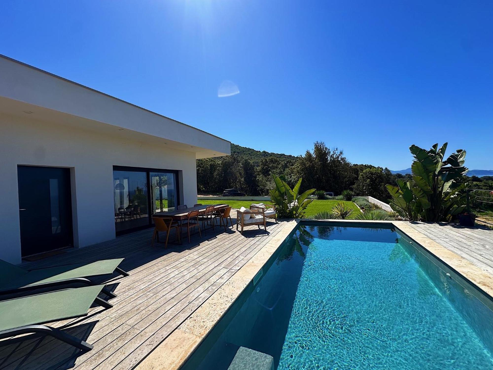 Villas De Standing Avec Magnifique Vue Mer Et Piscines Privees, Sagone แซโกน ภายนอก รูปภาพ